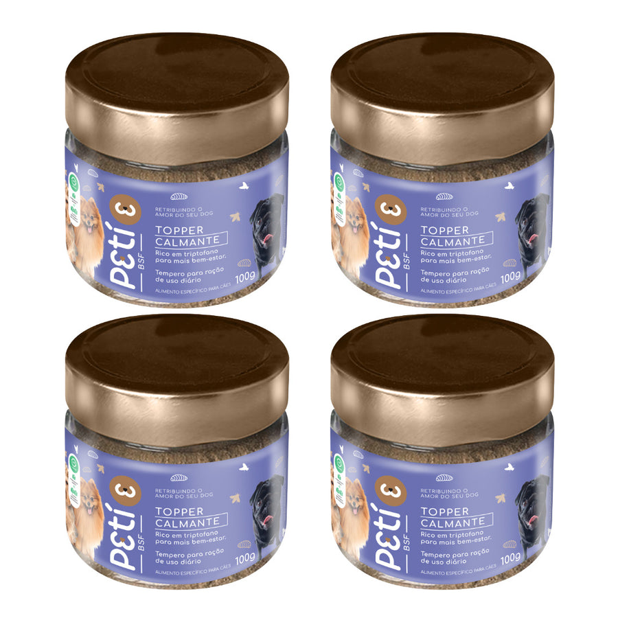 Kit Topper Calm - 100g (Total: 400g)