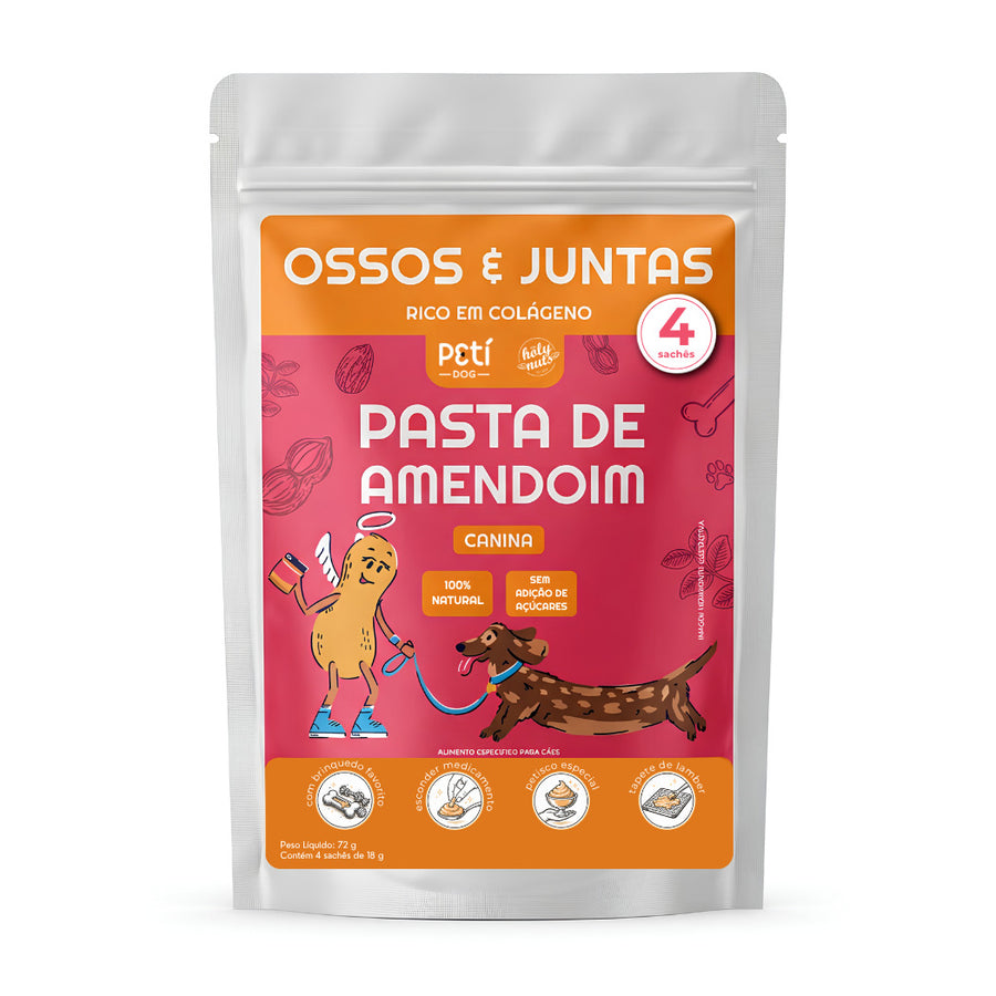 Pasta de Amendoim Ossos e Juntas - 72g