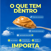 Kit Pasta de Amendoim Ossos e Juntas - 300g  (Total 1,2kg)